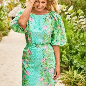 Lilly Pulitzer Barbara dress with belt included